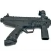 Black Stormer paintball marker gun.