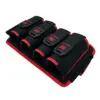 Black and red Empire four-pod pack.
