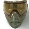 Dye i4 paintball mask with camo design.