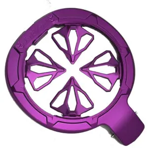 Purple metal gear with five points