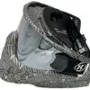 Black and grey paintball goggle mask.