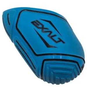EXALT paintball elbow pad, blue.