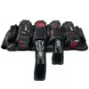 Here's an alt tag for the image: `K-Army paintball harness, 6-pod`