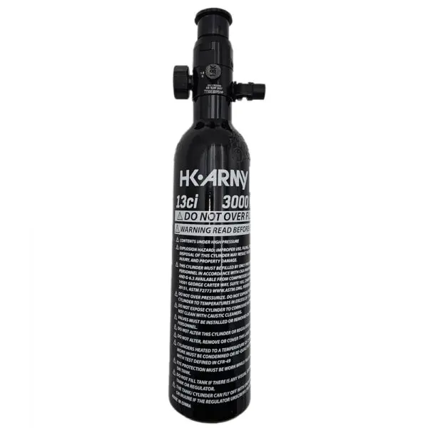 13CI / 3000PSI Black Aluminum Air Tank