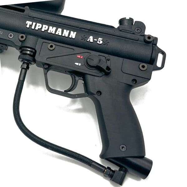 Tippmann A-5 paintball marker.