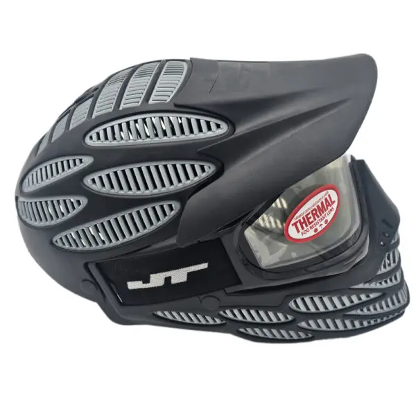 JT Flex 8 Black/Grey Full Cover Paintball Mask