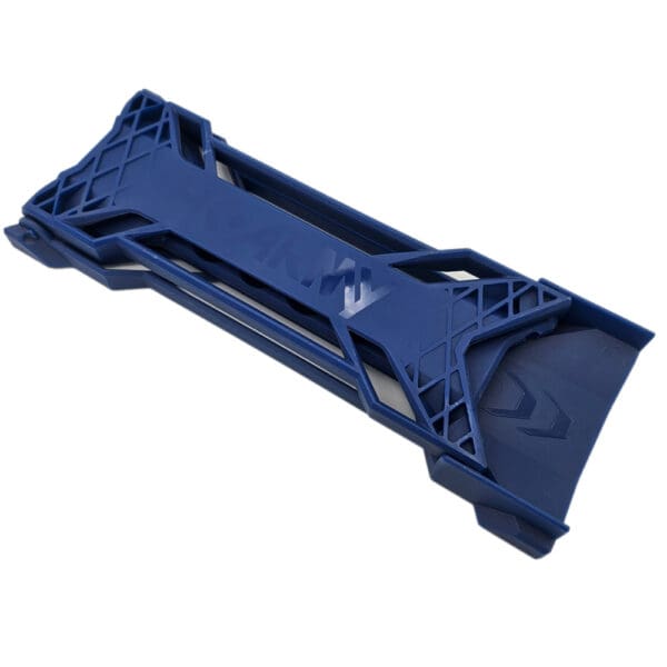 Here's an alt tag for the image: Blue DarkFlash GPU support bracket.