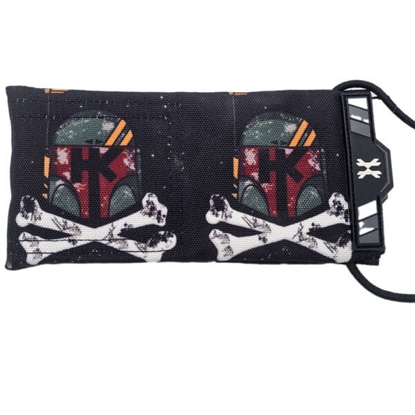 Boba Fett skull eyeglass case.