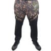 Camouflage and black HK Army pants.