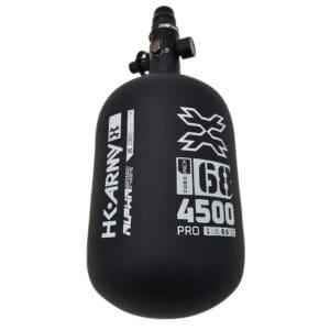 Black H-Karny 4500 PSI air tank.