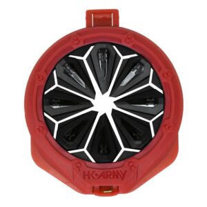 HK Army Epic Speed Feed PRO in red with black soft fins