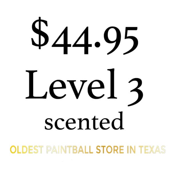 $44.95 Level 3 Scented Paintball