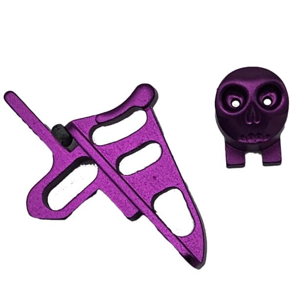 Skeleton Power Button + Release Trigger LTR/Rotor Kit - Purple