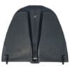 Black plastic battery compartment cover.