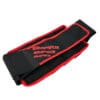 Empire paintball harness with red trim.