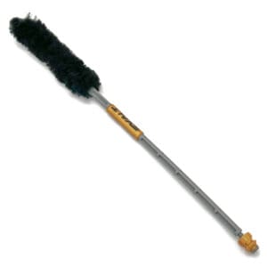 Black and gold telescopic duster with brush.