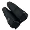 Pair of black bike tube carriers.
