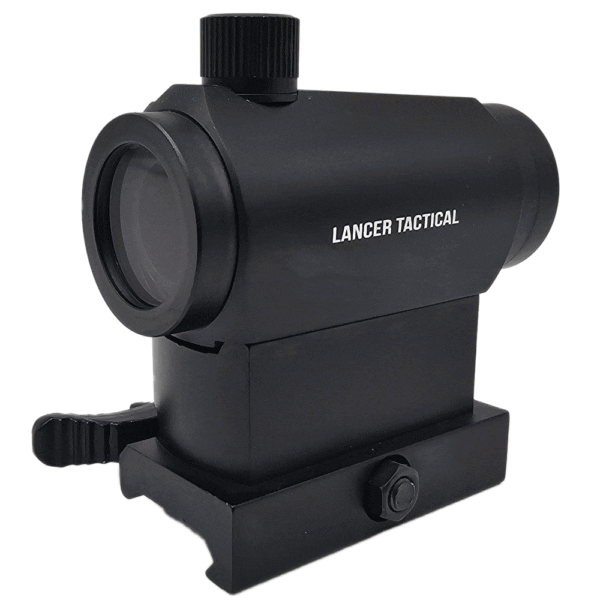 Lancer Tactical red dot sight.