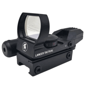 Lancer Tactical red dot sight with laser.