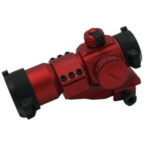 Red mini red dot rifle scope sight.