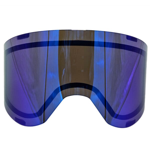 Purple snowboard goggles lens replacement.