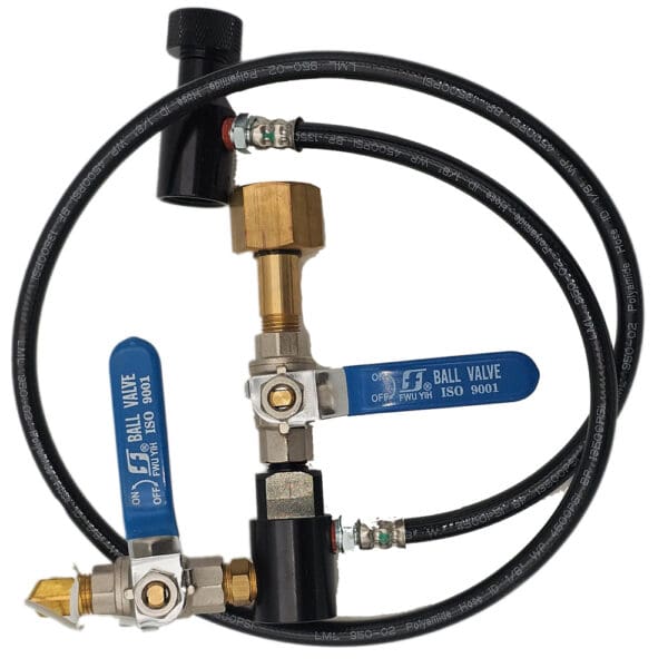 Empire CO2 Fill Station - Deluxe Dual Valve