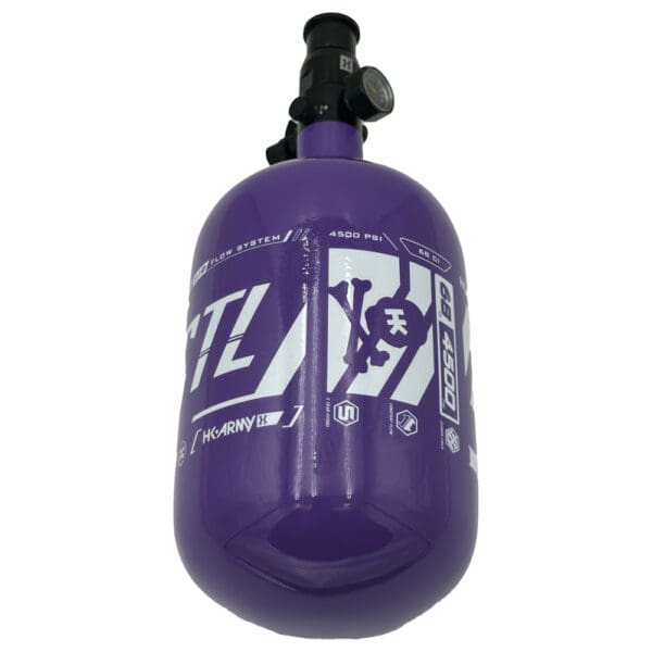 HSTL - CARBON FIBER TANK - STANDARD REG - 68CI / 4500PSI - Purple/White