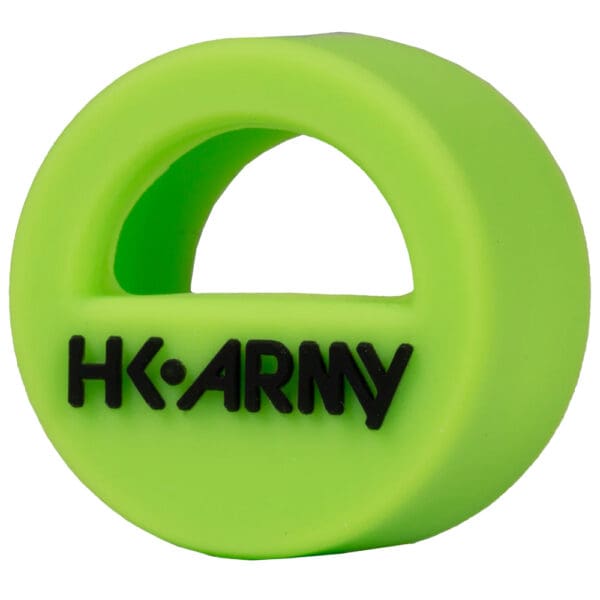 HK Army lime green finger ring.