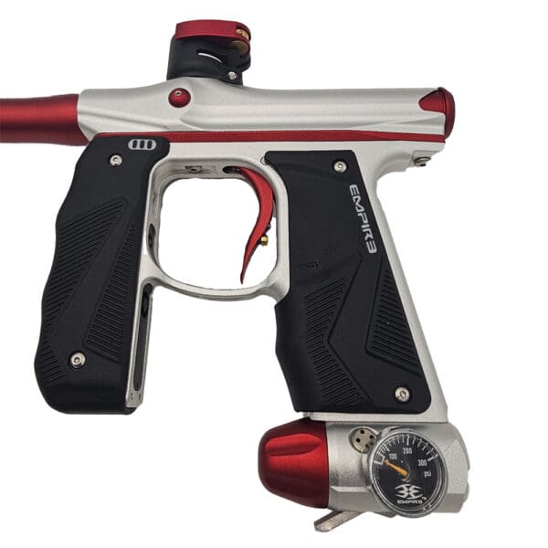 Empire Mini GS - 2 piece Barrel - Dust Silver / Red - Image 3