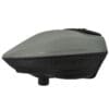 Gray paintball hopper with black accents.