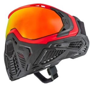 HK Army SLR Goggle Flare Red Black with Scorch lens paintball goggle