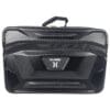 Black carbon fiber textured carrying case.
