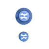 Two blue buttons with white arrow symbols.