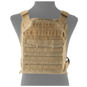 front view tan tactical vest