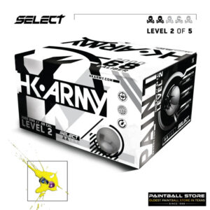 HK Army Select Paintballs 2000 count case packaging